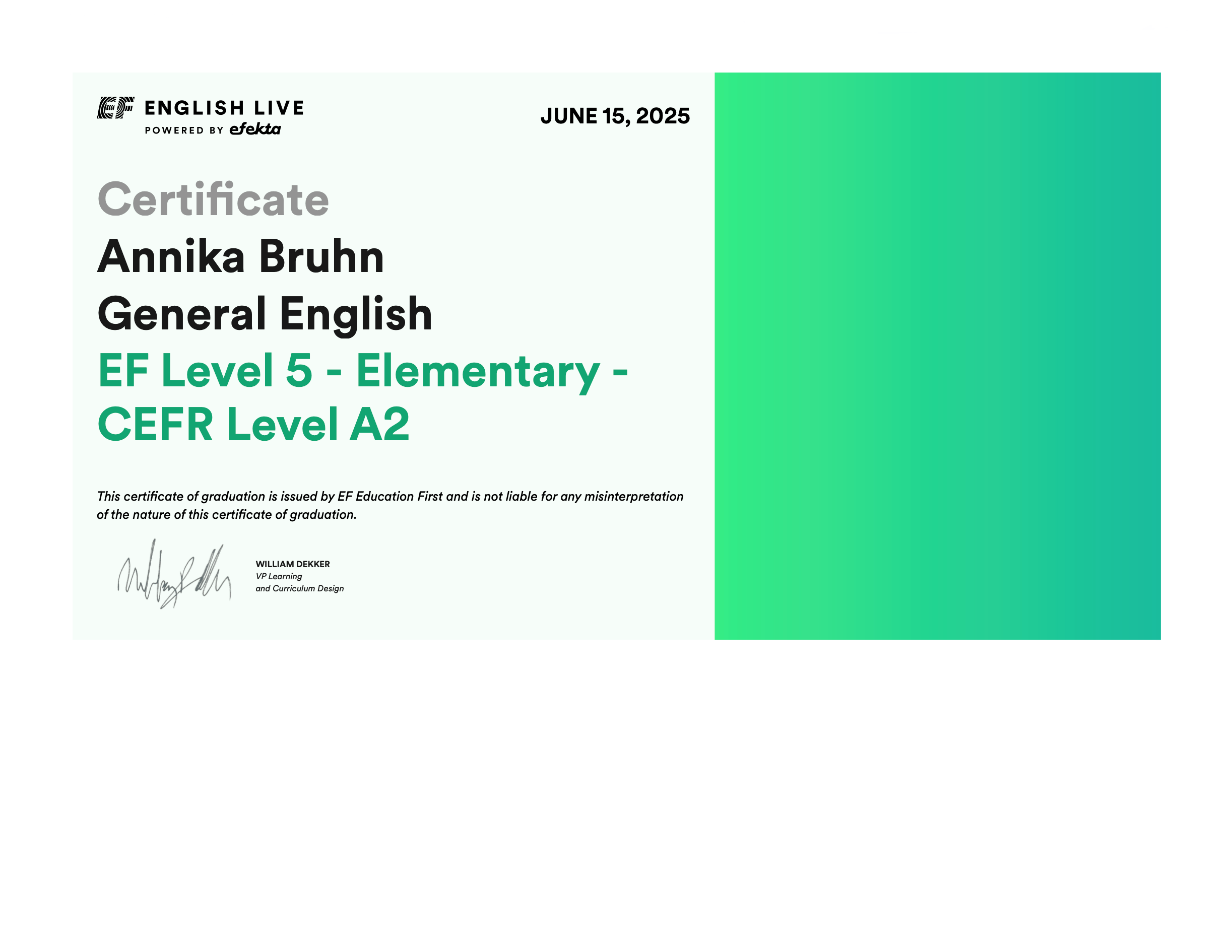 Bestanden Level 5
